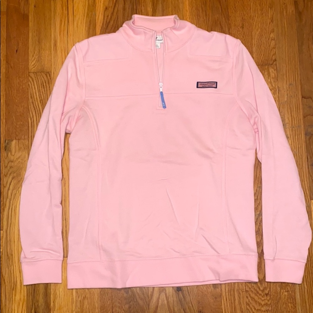 Vineyard Vines Light Pink Quarter zip